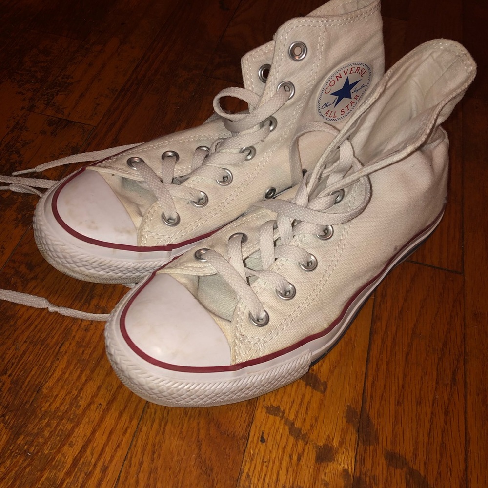 White high top converse